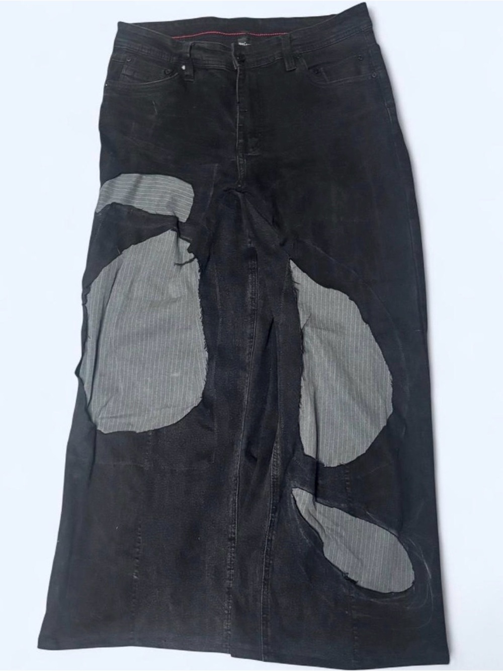 Refurbished baggy jeans (unisex)